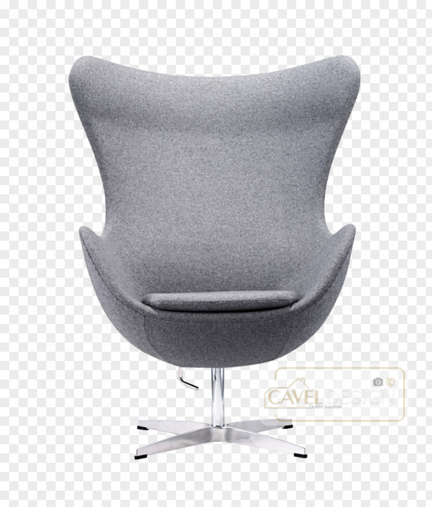 Light Grey Office & Desk Chairs Egg Plastic Industrial Design PNG