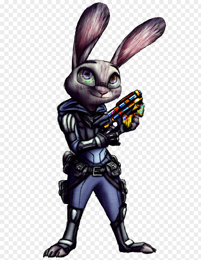 Rabbit Lt. Judy Hopps Nick Wilde Cyberpunk PNG