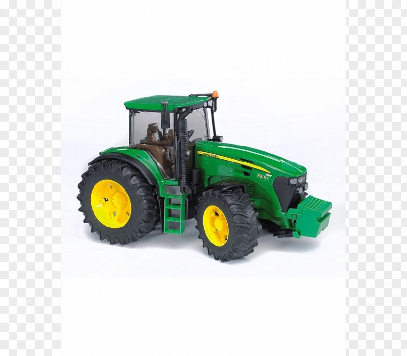 Tractor John Deere Bruder Loader Toy PNG