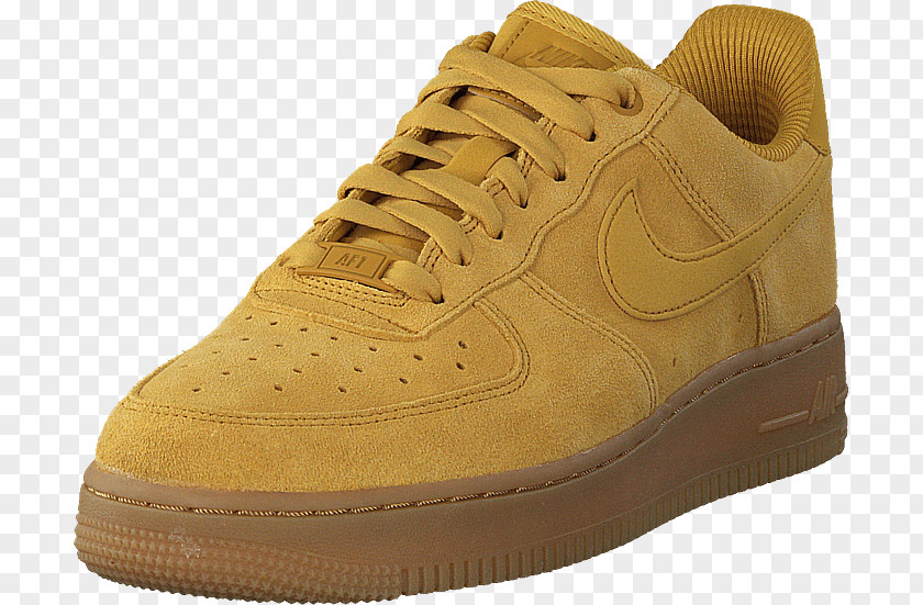 Yellow Black Nike Shoes For Women Sports Air Force 1 Women's '07 PNG