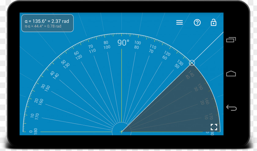 Android AppBrain Ruler Smartphone PNG