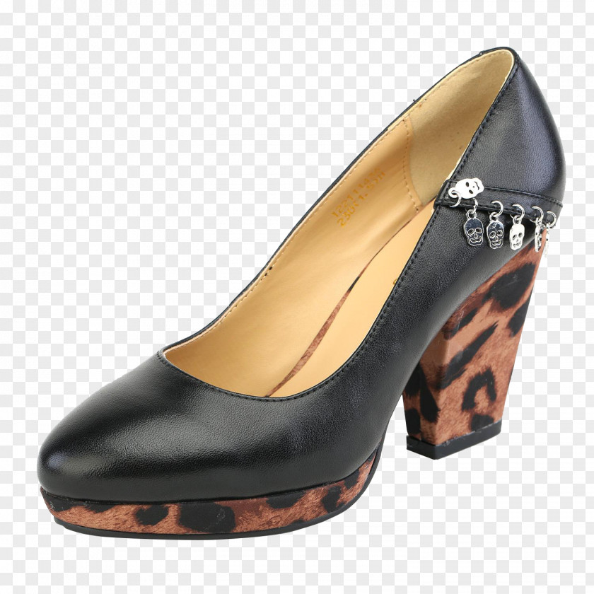 Black Panther Commuter High Heels High-heeled Footwear Shoe Fashion PNG