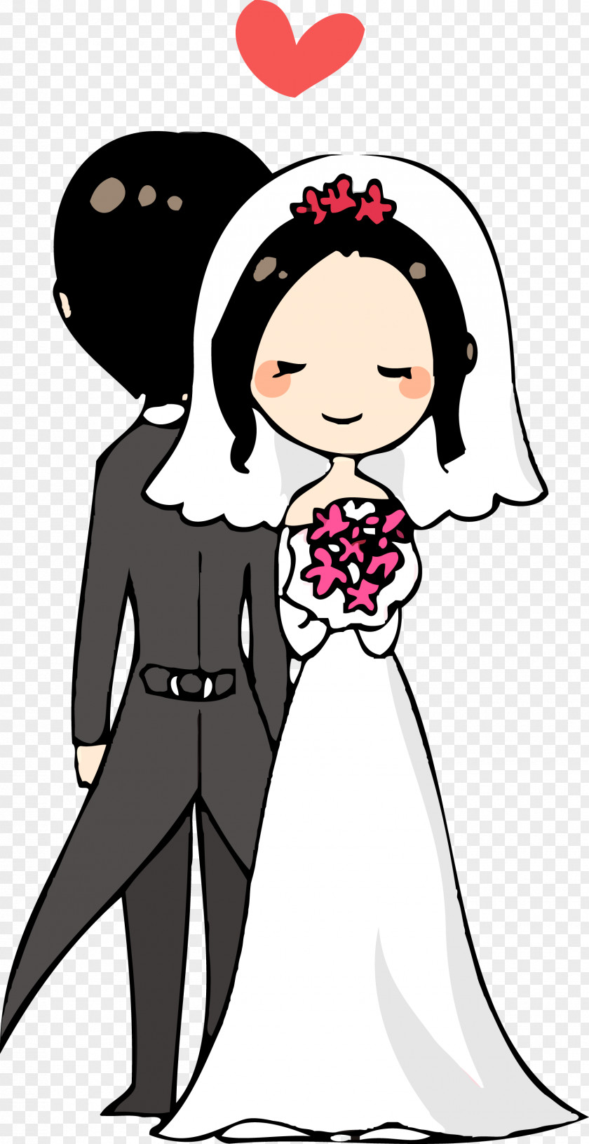 Lovely Couple Woman Clip Art PNG