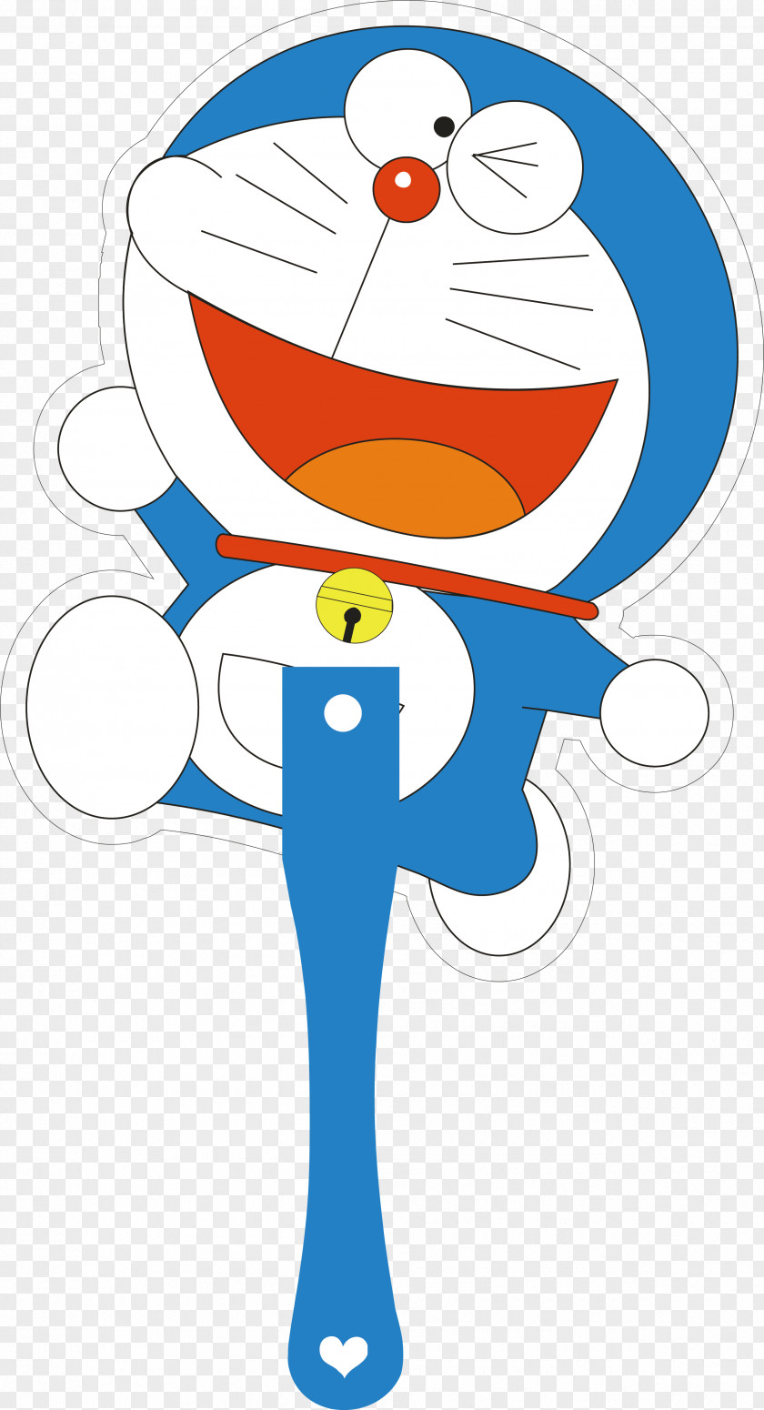 Cartoon Shape Fan Dorami Nobita Nobi Doraemon IPhone SE Wallpaper PNG