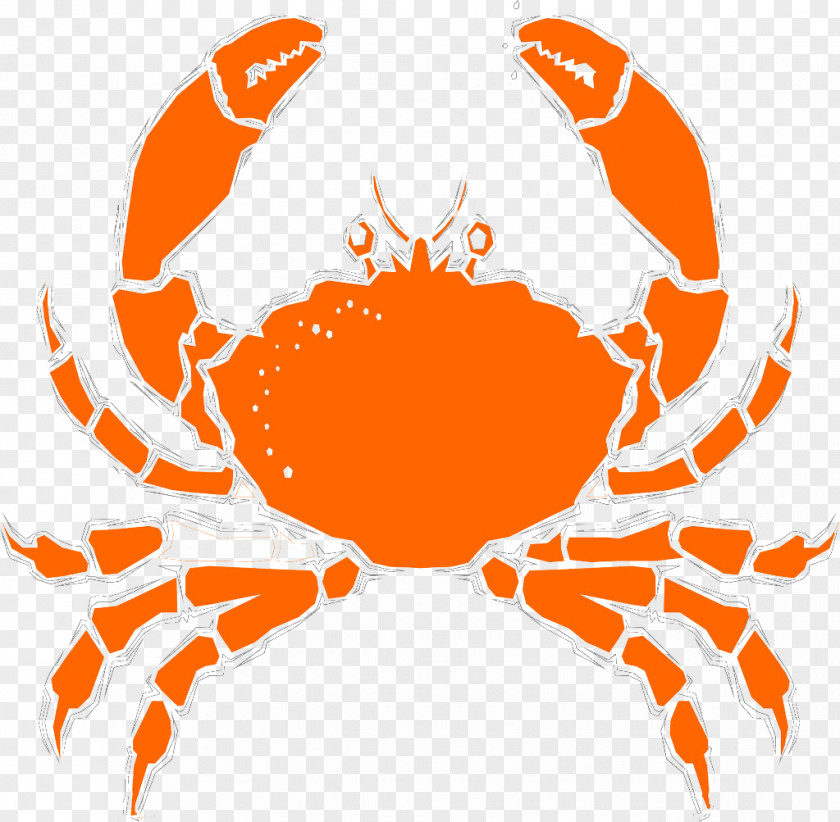 Cute Cartoon Crab Computer File PNG