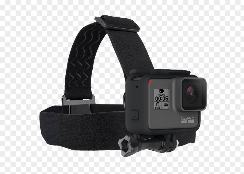 Jaws Buoy GoPro Head Strap + QuickClip Action Camera And Quick Clip PNG