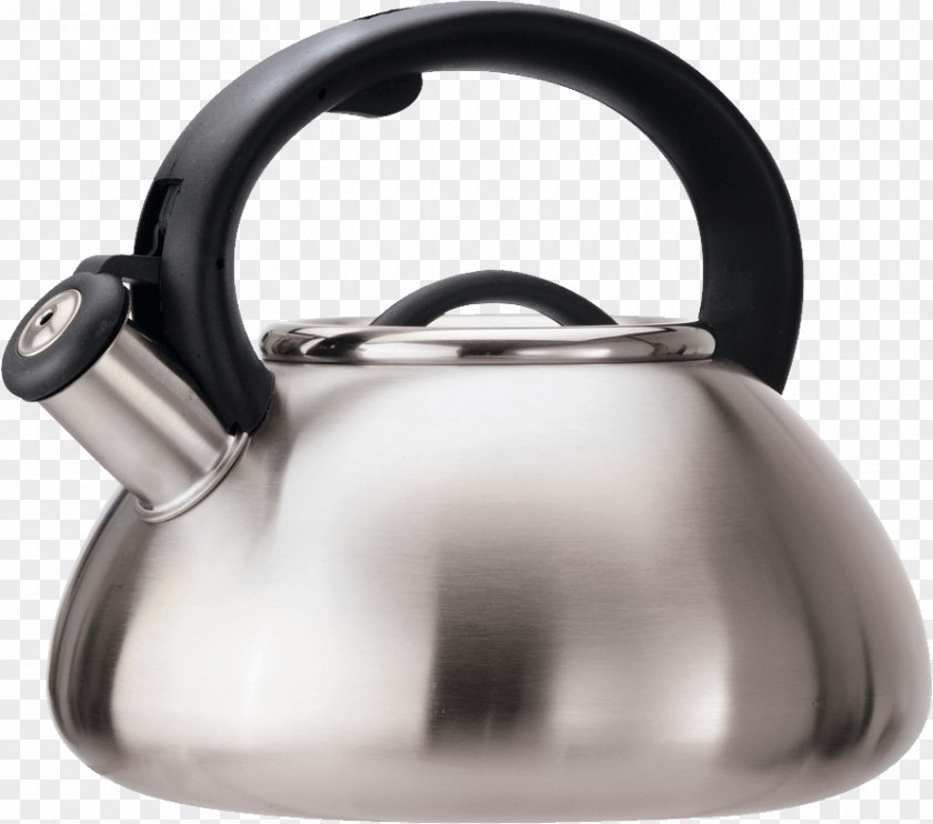 Tea Teapot Whistling Kettle Stainless Steel PNG
