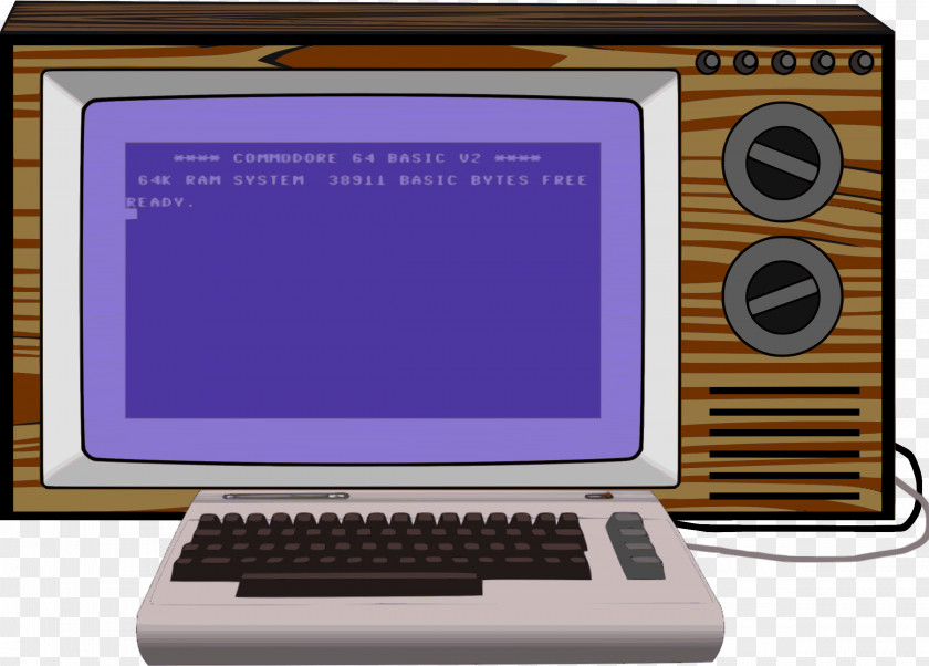Television Commodore 64 Clip Art PNG