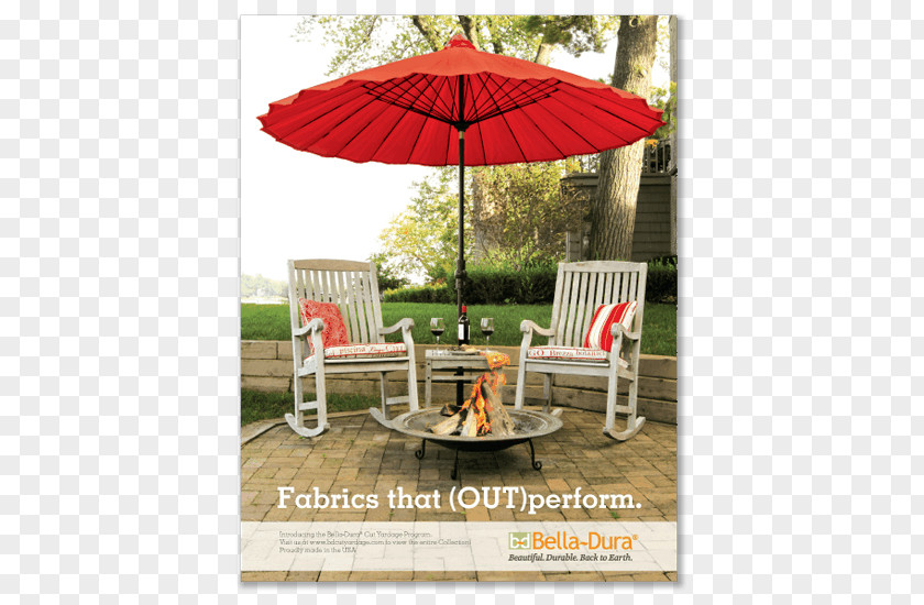 Textile Fabric Dura Advertising Shade Garden Furniture PNG