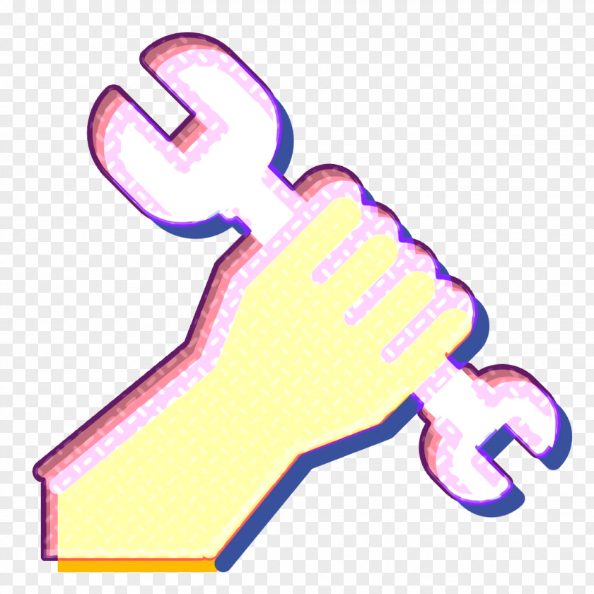 Wrench Icon Labor Repair PNG