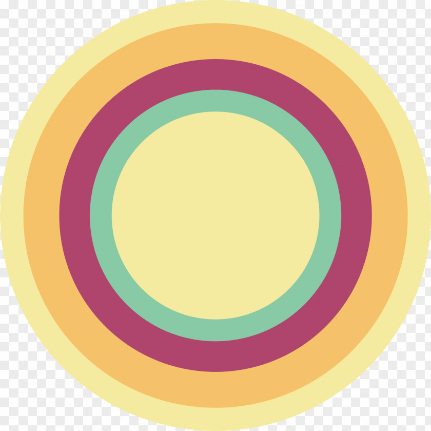 Color Ring Vector Circle Area Yellow PNG