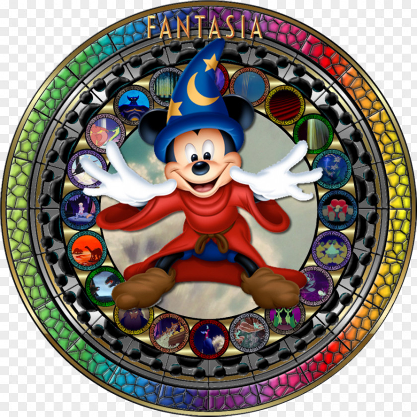 Mickey Mouse Window The Jungle Book Stained Glass PNG