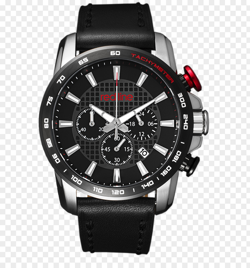 Redline Speedometer Alpina Watches Seiko Chronograph Watch Strap PNG