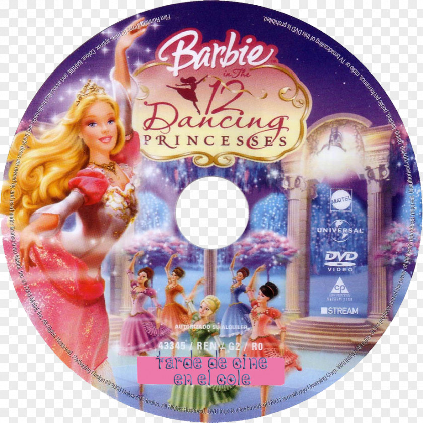 Barbie The Twelve Dancing Princesses DVD Amazon.com Film PNG