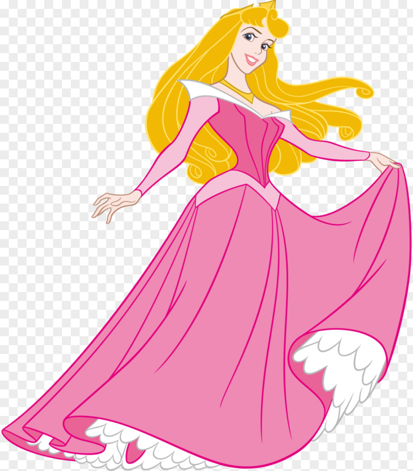Beauty Princess Aurora The Dress Belle Tiana PNG