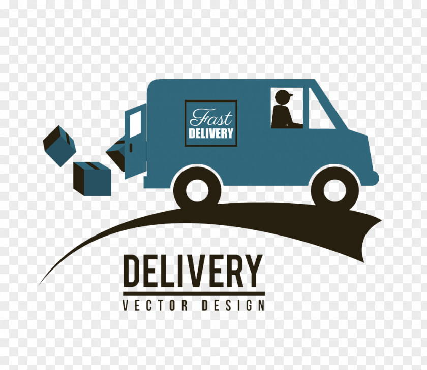 Cartoon Delivery Truck Picture Van Car PNG