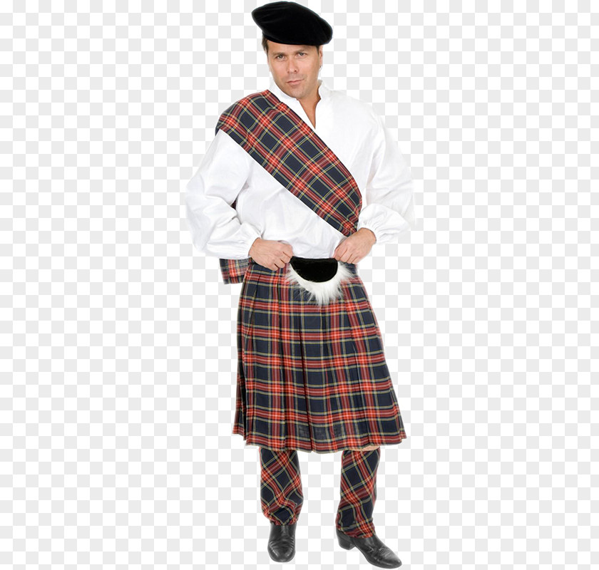 Dress Kilt Scotland Costume Tartan Highland PNG