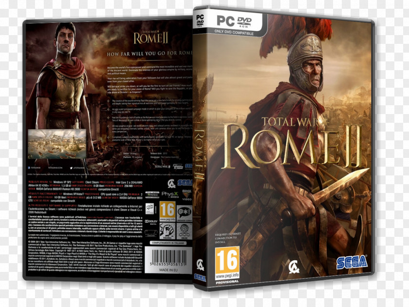 Total War: Rome II Rome: War Video Game Sega Creative Assembly PNG
