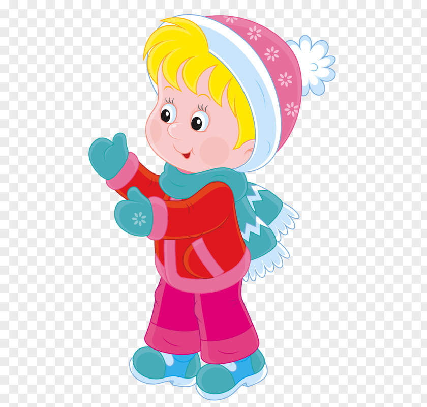 Winter Cartoon Child Clip Art PNG