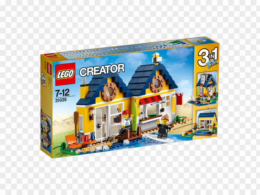 Beach Hut Toy LEGO 31035 Creator HutToy Hamleys PNG