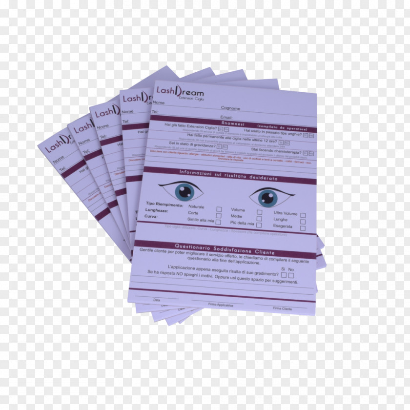 Ciglia Paper PNG