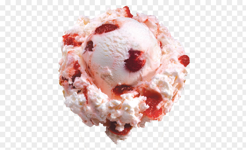 Ice Cream Cones Strawberry Waffle PNG