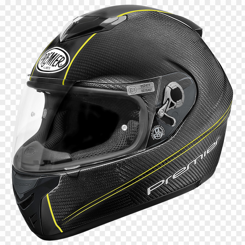 Motorcycle Helmets Carbon Premier Trophy Integral Helmet PNG
