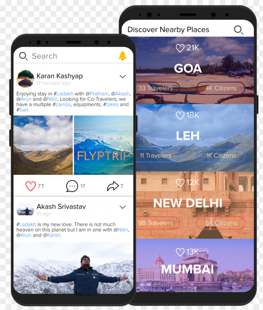 Travel Screenshot Smartphone PNG