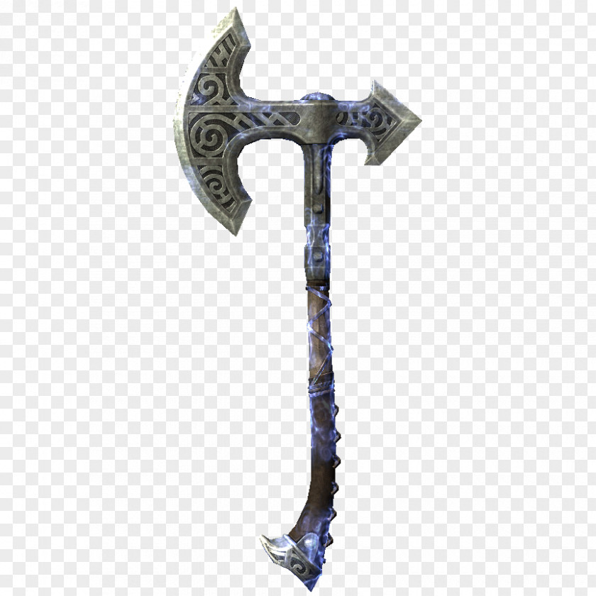 Axe The Elder Scrolls V: Skyrim Battle Oblivion Weapon PNG