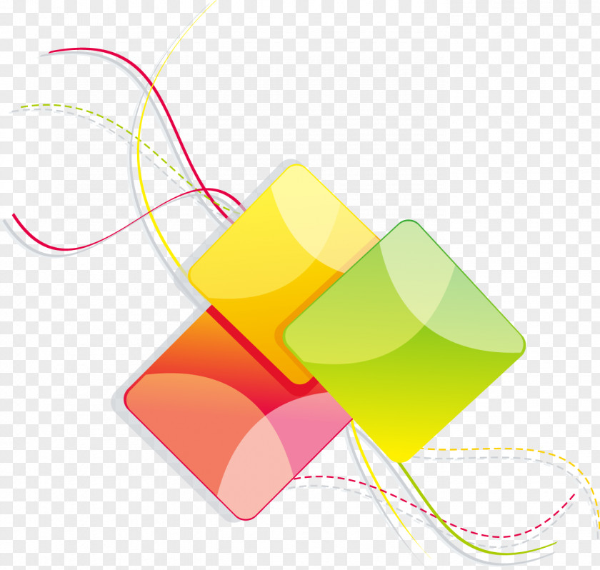 Colorful Abstract Lines Geometric Squares Line Geometry Icon PNG