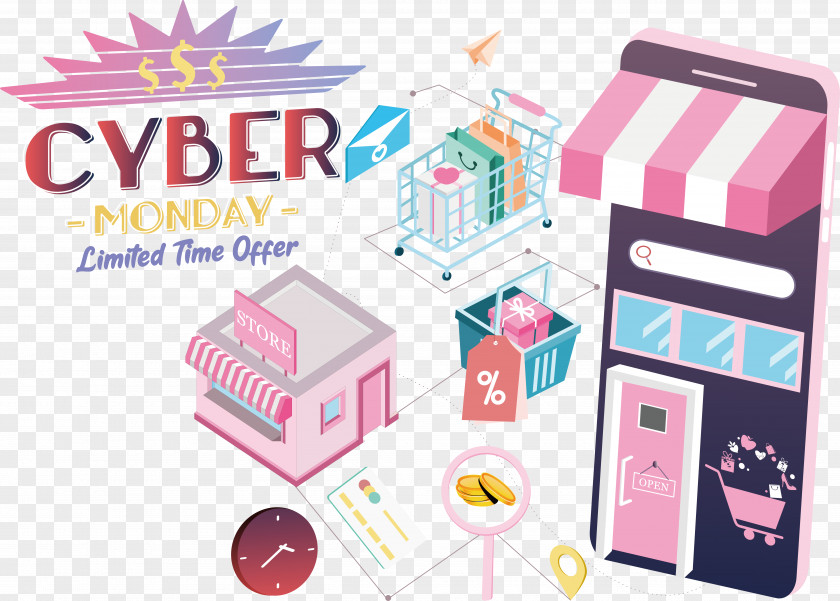 Cyber Monday PNG