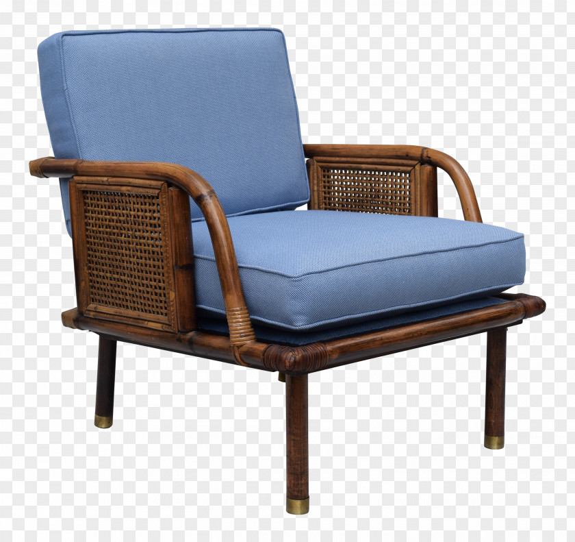 Green Rattan Club Chair Furniture Couch Chairish PNG