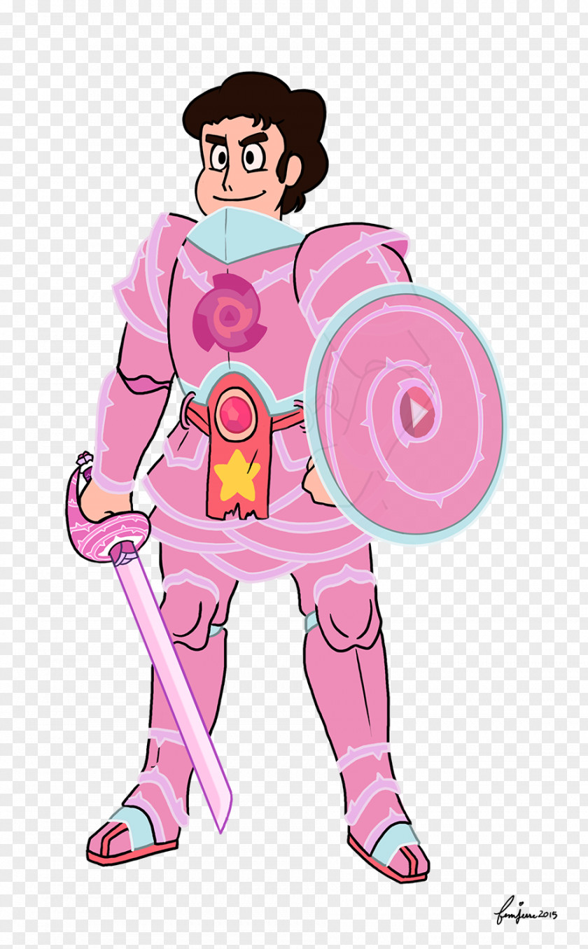 Big Hand With Little Steven Universe Rose Quartz Pearl PNG