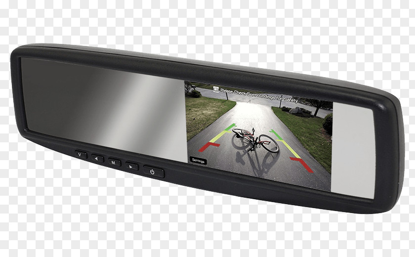 Car Rear-view Mirror Radio Receiver Video PNG