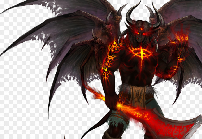 Demon Dragon Desktop Wallpaper Legendary Creature PNG