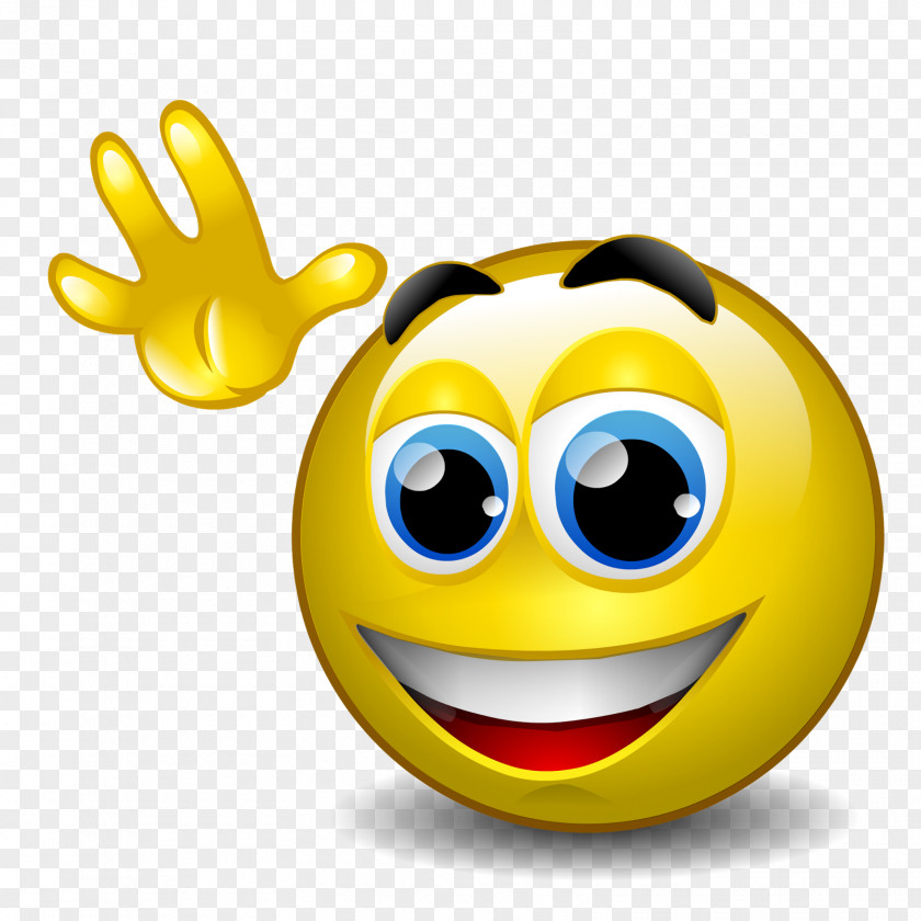 Goodbye Smiley Emoticon Thumb Signal Clip Art PNG
