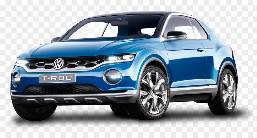 Volkswagen T-Roc Concept Car Geneva Motor Show PNG