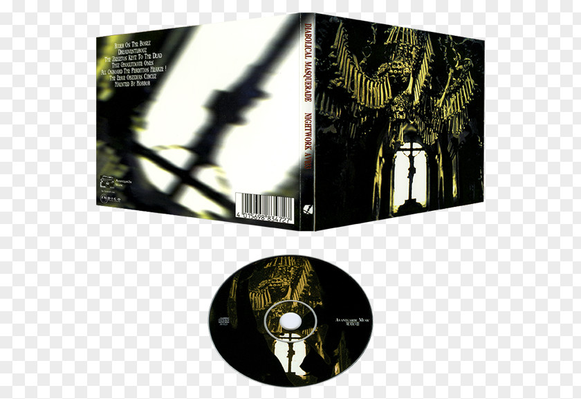 Avant-garde Nightwork Diabolical Masquerade Thunder Over Shasta Album Brand PNG