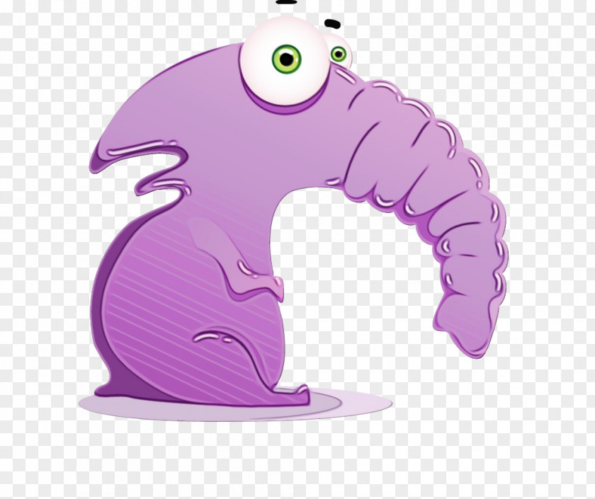 Fictional Character Animation Violet Cartoon Purple Animal Figure PNG
