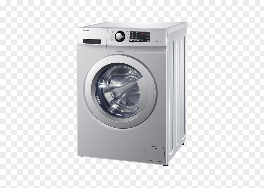 Full Automatic Large Capacity Drum Washing Machine Clothes Dryer Haier Home Appliance PNG