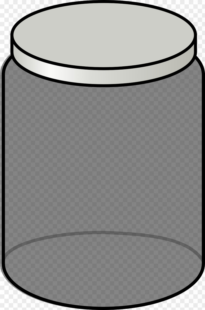 Jar Mason Lid Container Glass Clip Art PNG