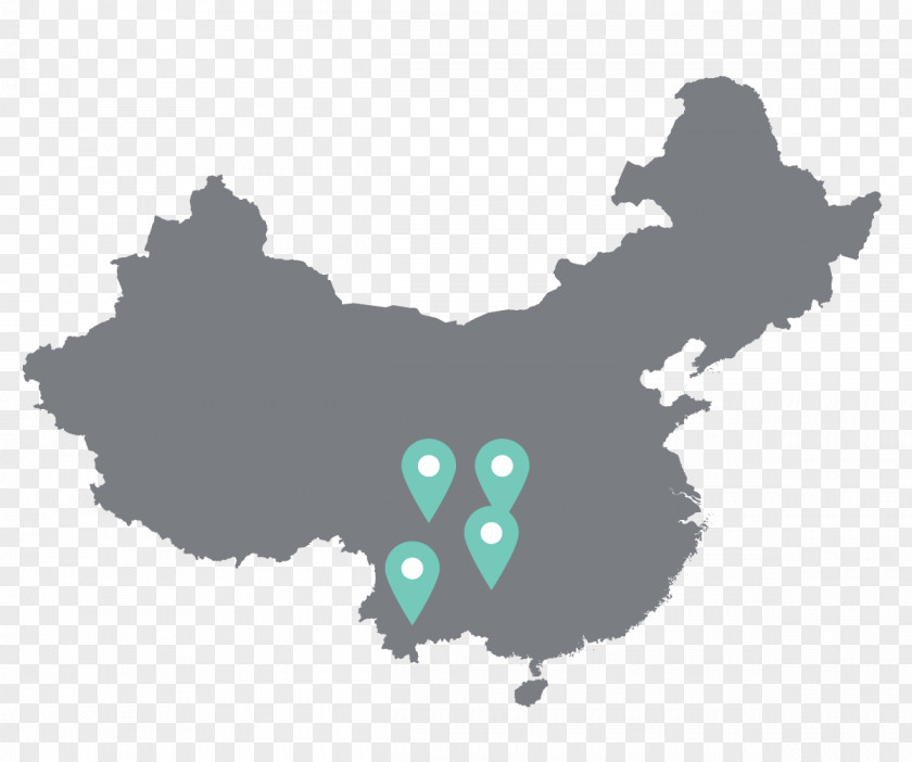 Low Carbon Flag Of China Map Stock Photography PNG