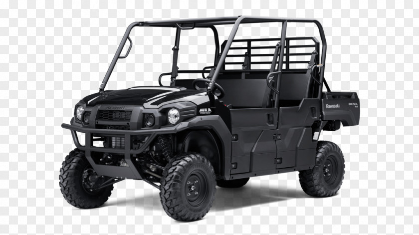 Motorcycle Kawasaki MULE Heavy Industries & Engine Side By Vehicle PNG