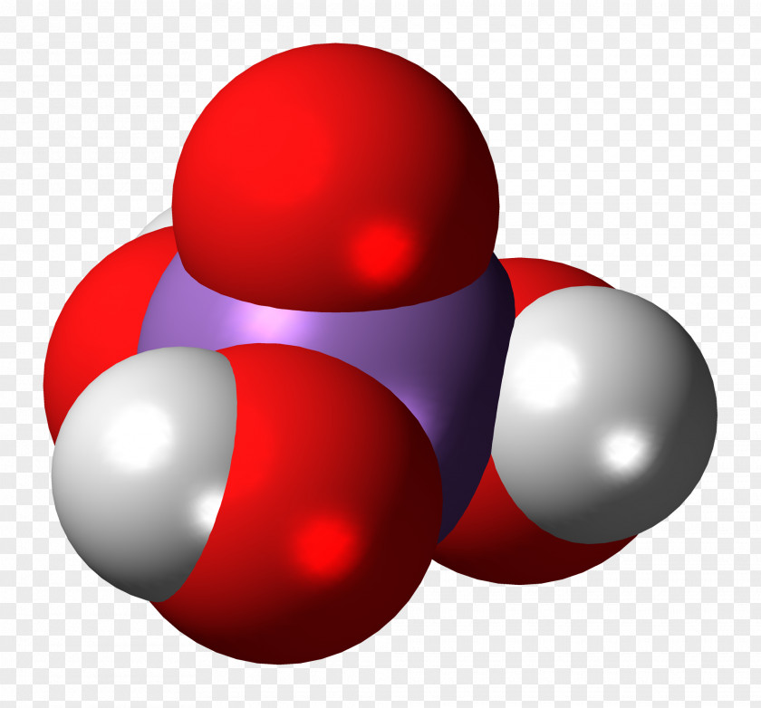 Space-filling Model Arsenic Acid Sphere Phosphoric PNG