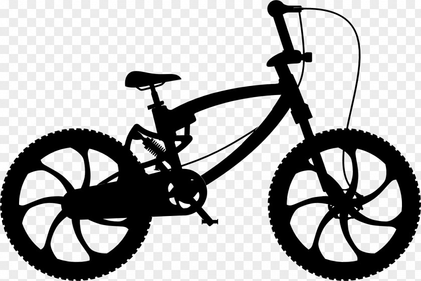 Bicycle Silhouette Motorized Electric Motorcycle Engine PNG
