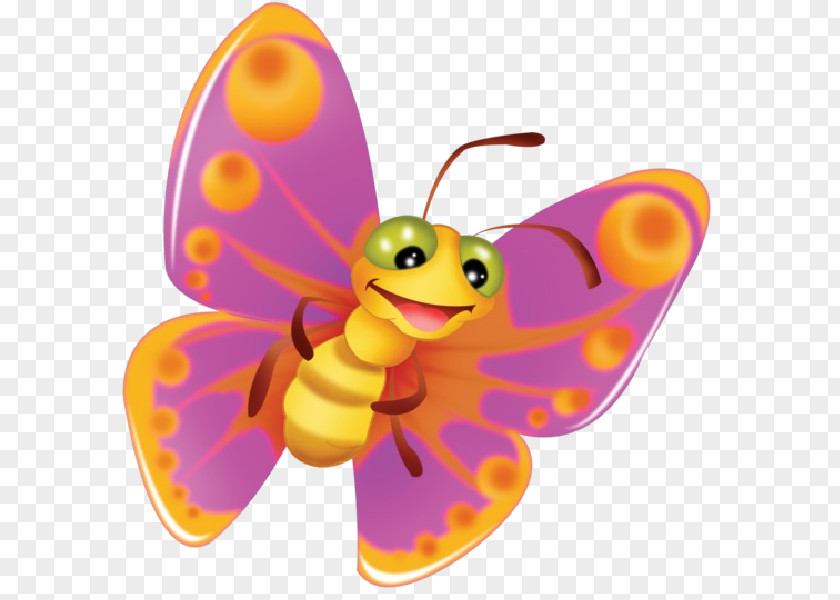 Funky Butterfly Desktop Wallpaper Clip Art PNG
