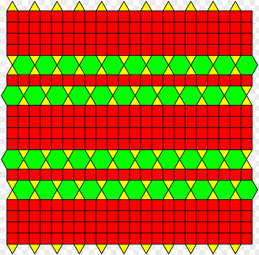 Materialized Symmetry Group Tessellation Euclidean Tilings By Convex Regular Polygons PNG