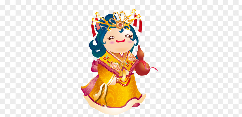 Queen Mother Illustration PNG