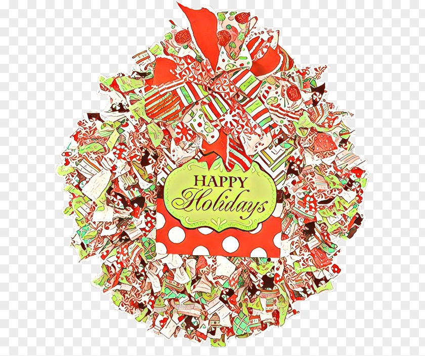 Wreath Christmas Day Ornament Decoration Holiday PNG