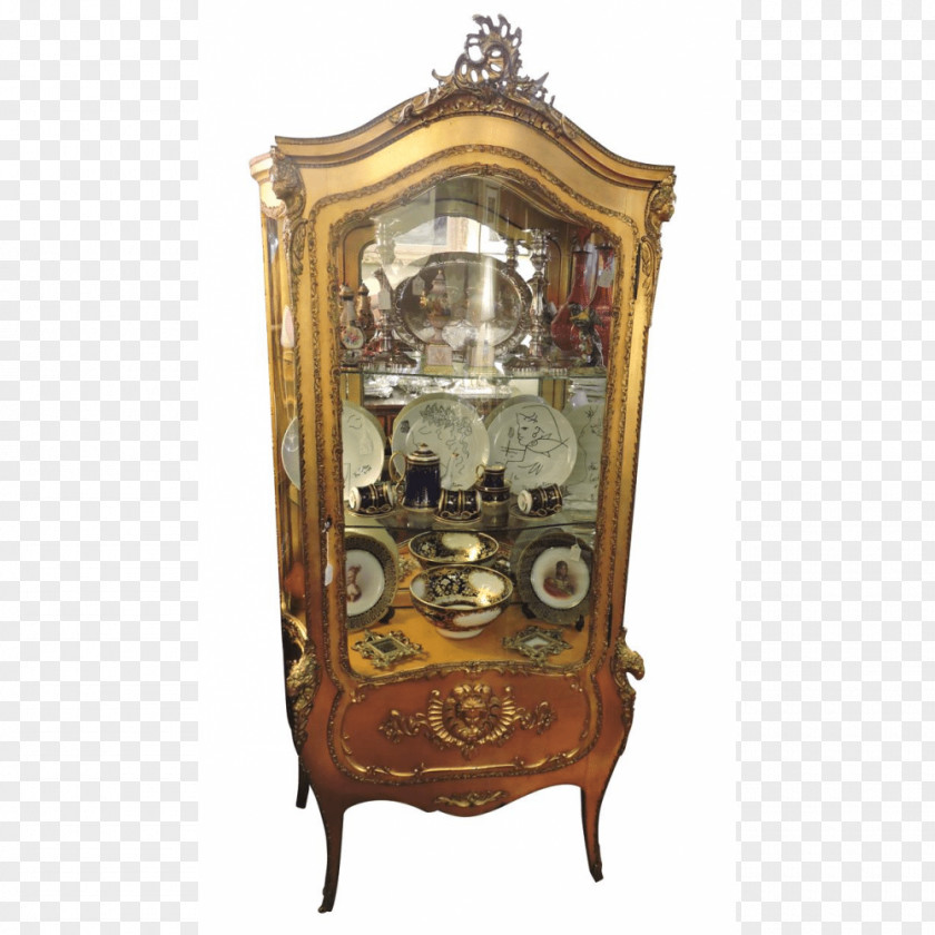 Antique Furniture Clock PNG